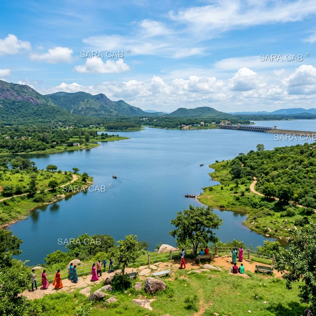 KRS Dam Blue Lagoon