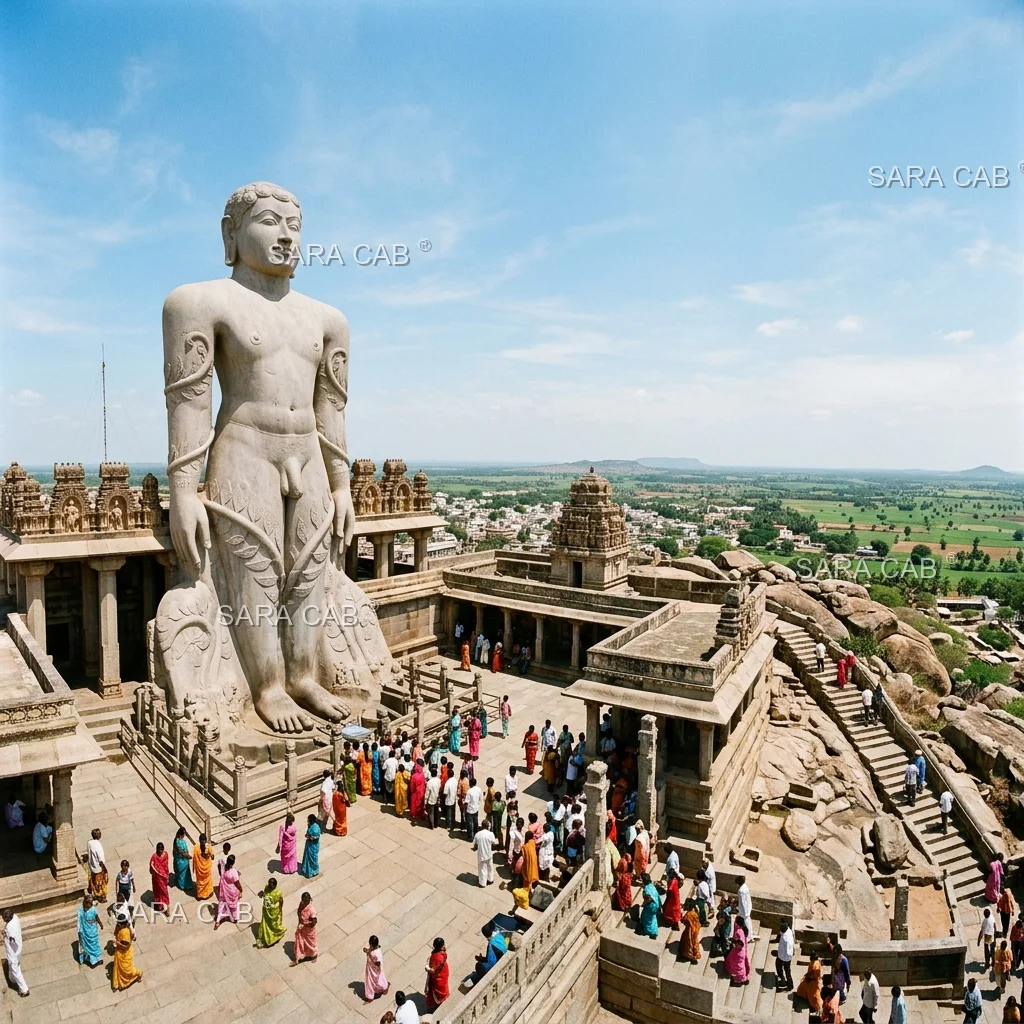 Shravanabelagola Jain Pilgrim