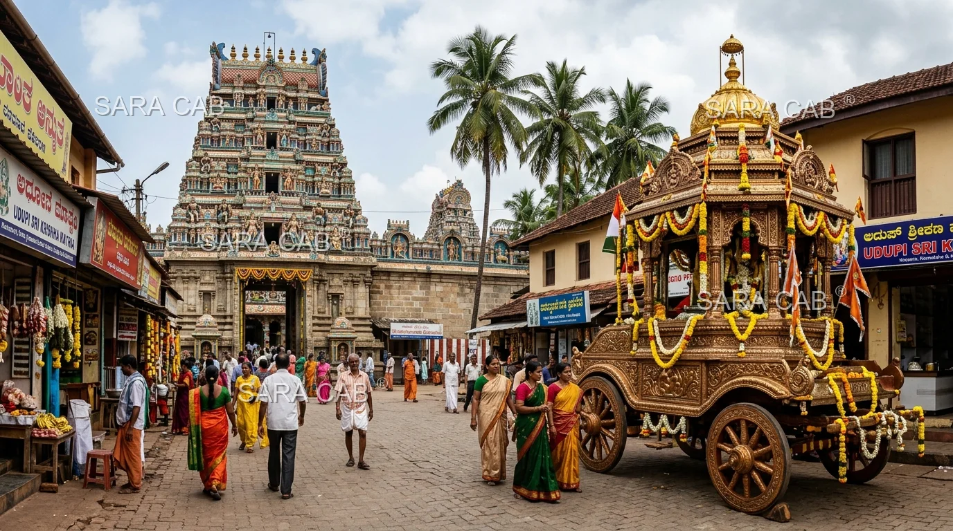 Mysore to Udupi Sri Krishna Temple